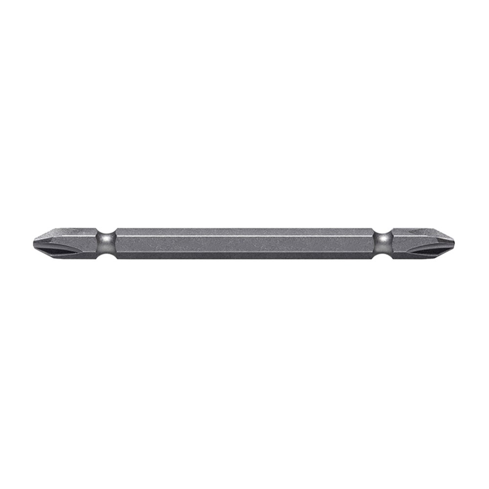 PH2 x 100mm Phillips Double Ended Bit Carded