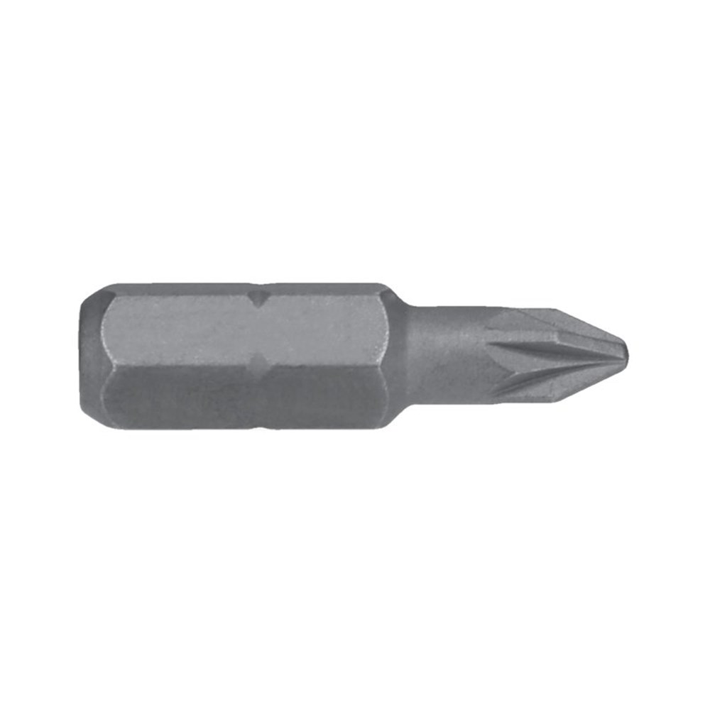 [170-CPZ125S] Pozi PZ1 x 25mm Insert Bit Card of 2