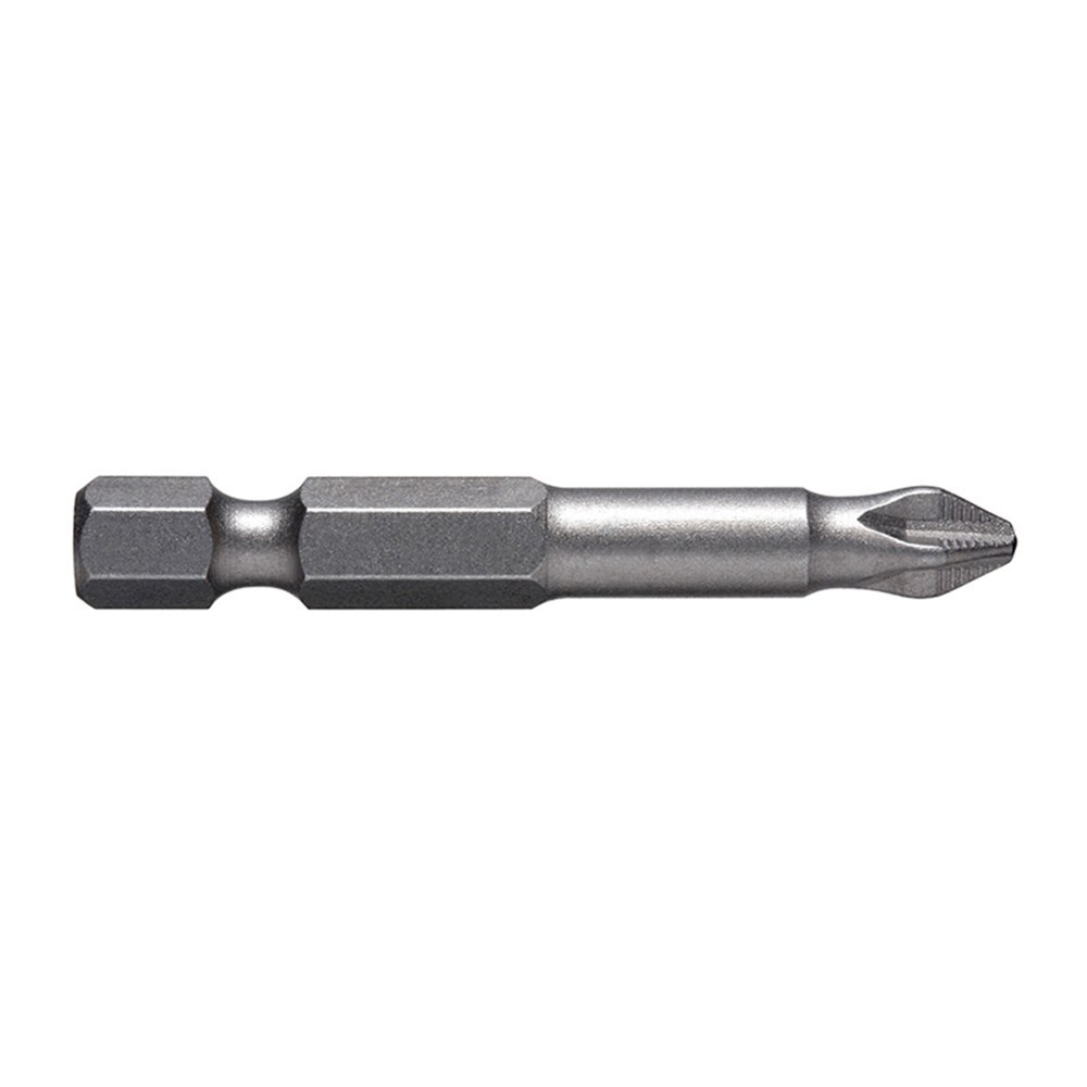 PH2 x 50mm Phillips Ribbed Power Bit