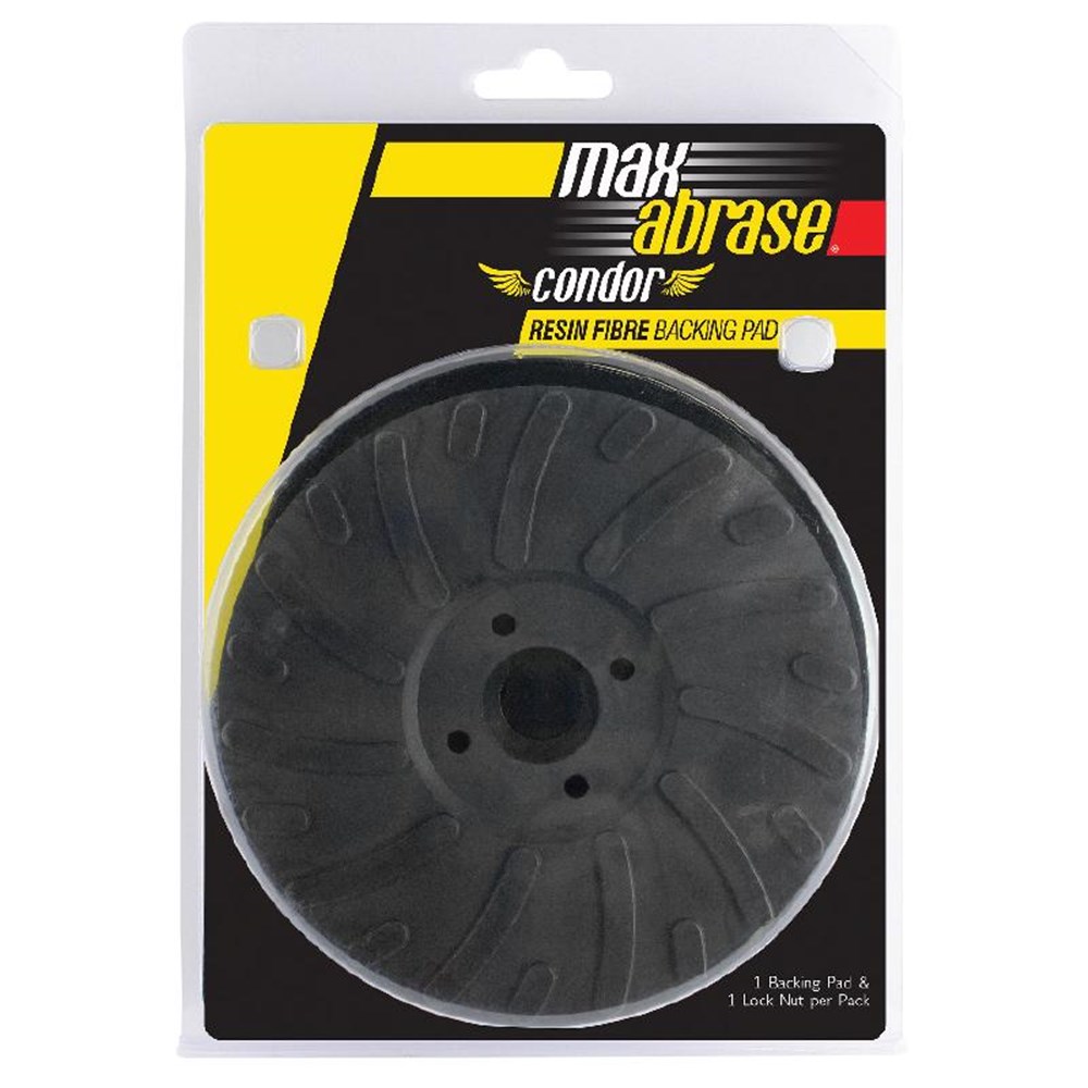 [170-CGBP115] Backing Pad for Resin Fibre Disc 115mm Carded (Pk 1)