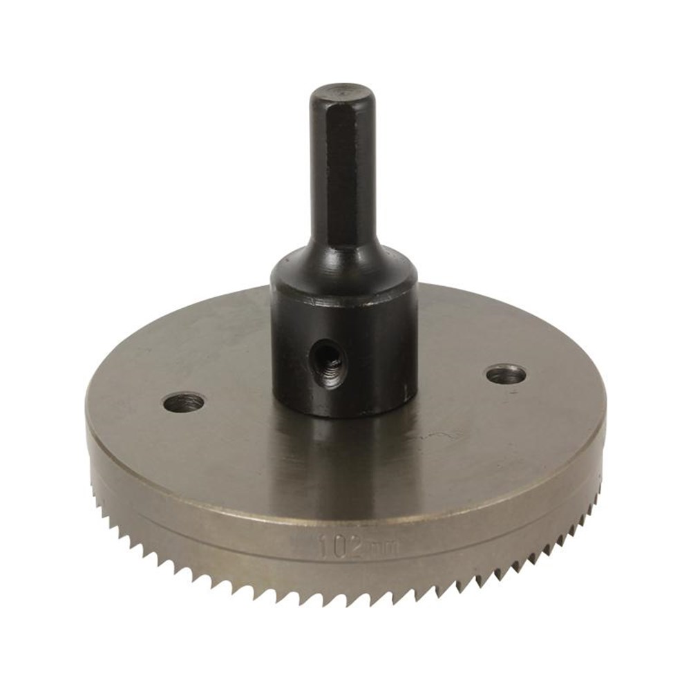 [170-HCS102] 102mm HSS Hole Cutter Complete with Arbor