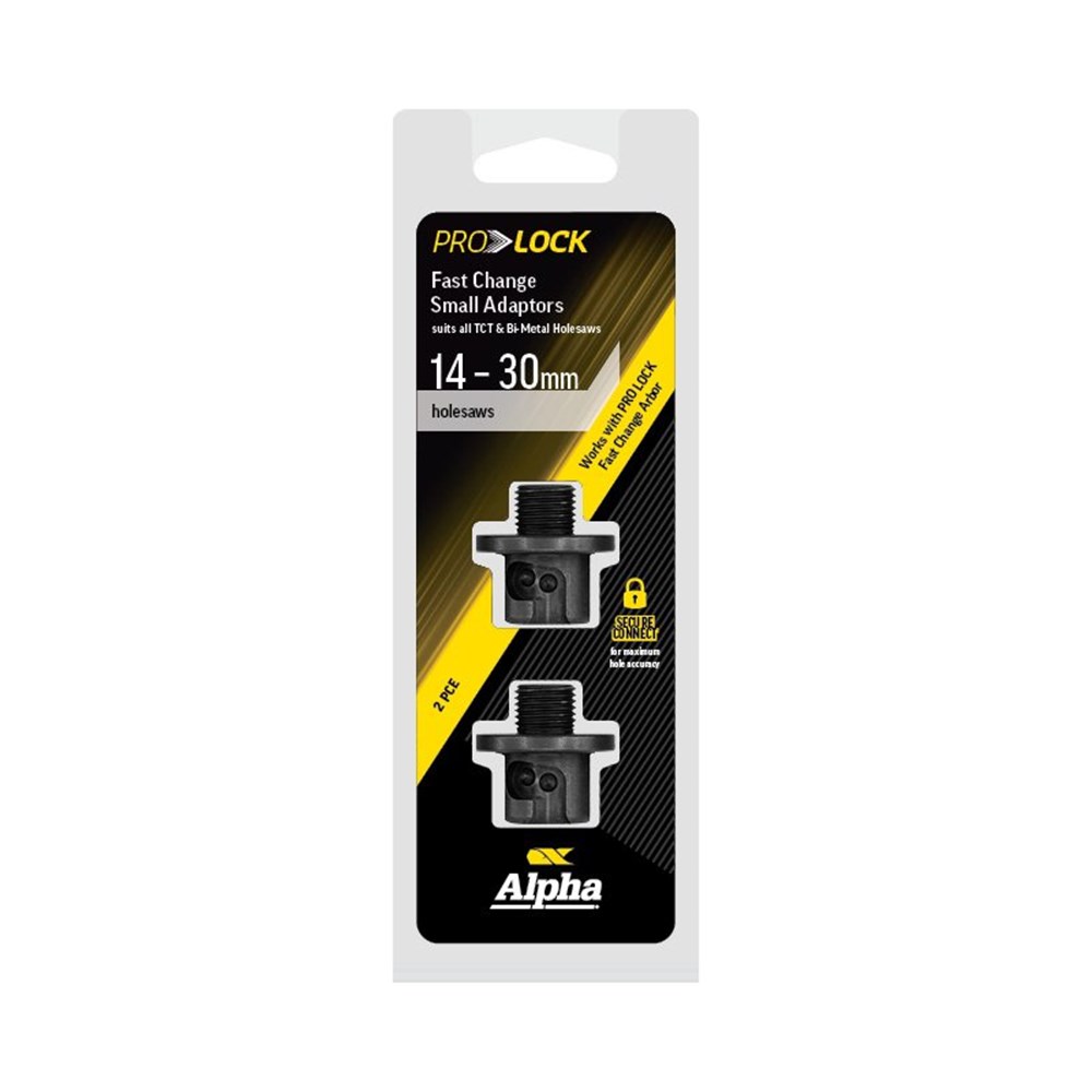 Alpha Pro Lock Quick Change Small Adaptor Set (x2)