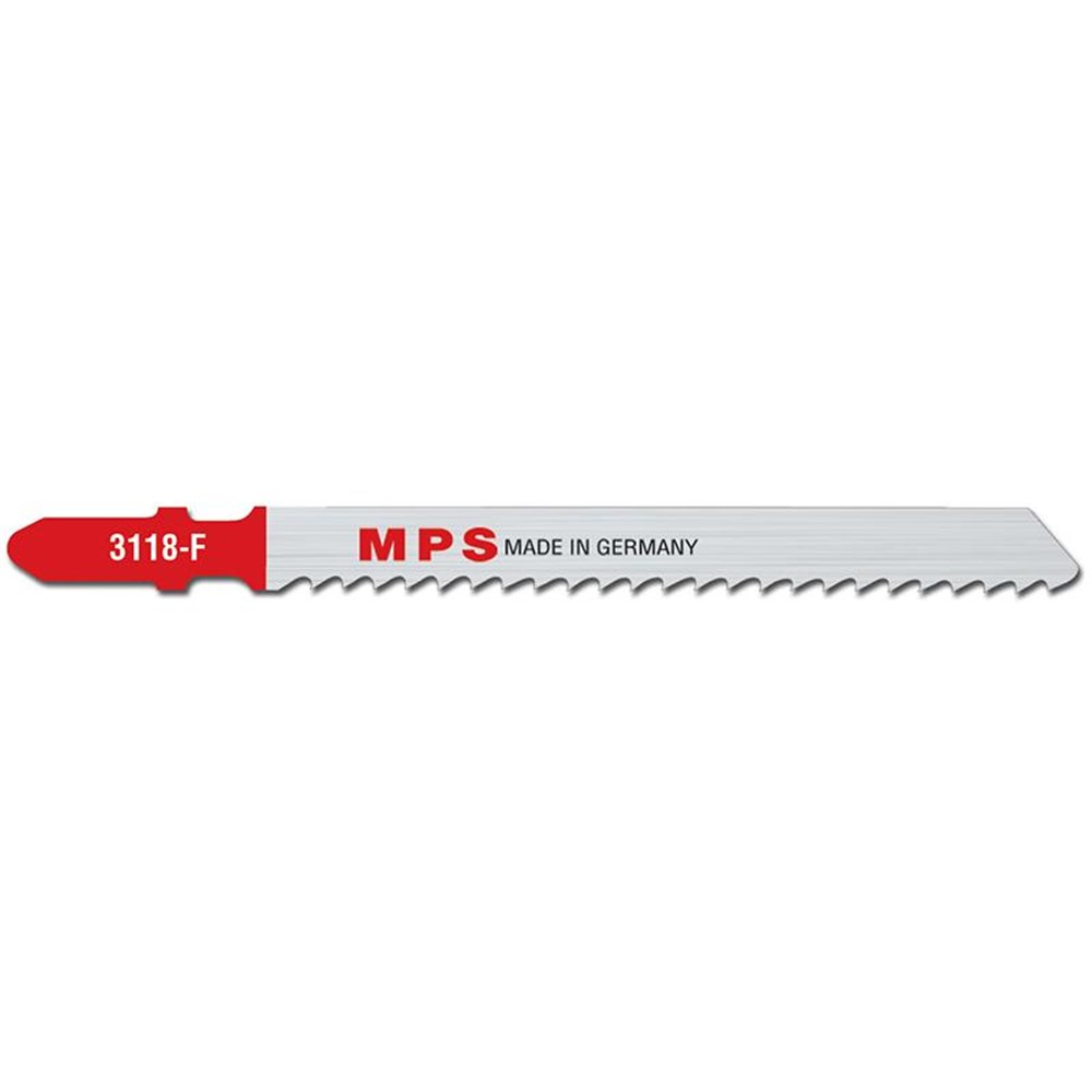 MPS Jigsaw Blade Bi-M, 100mm, 8 tpi, Milled, Euro shank (x5)