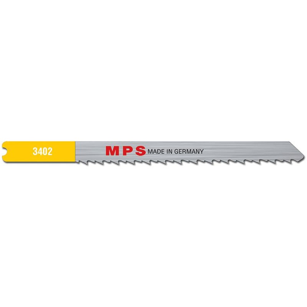 Jig Saw Blade CV, 100mm, 10 tpi, Ground, Universal Shank (x5)