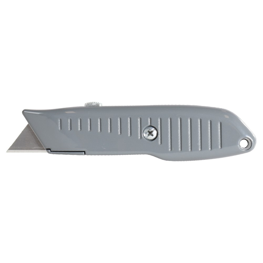 [170-115-2BGH] Ultra Grip Grey Retractable Knife with 3 Blades | Bulk