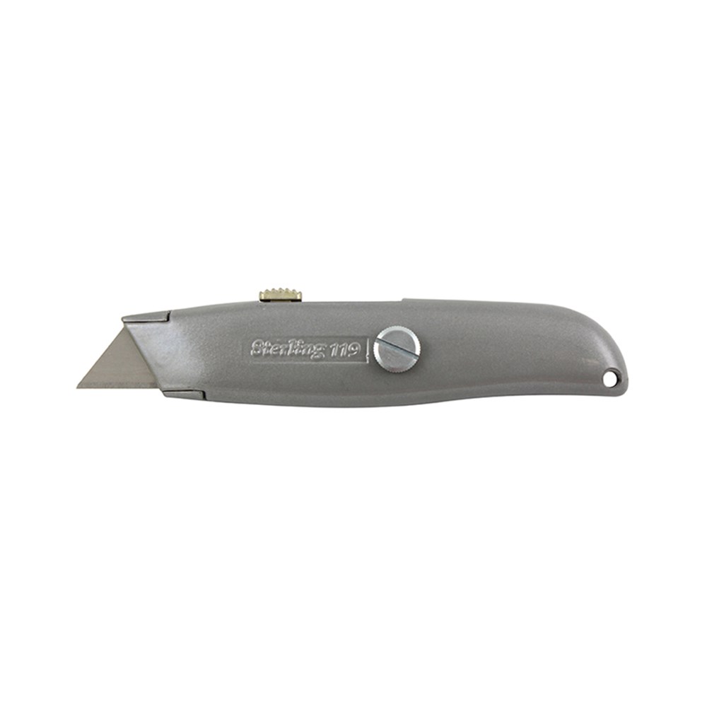 Retractable Grey Knife ThumScrew