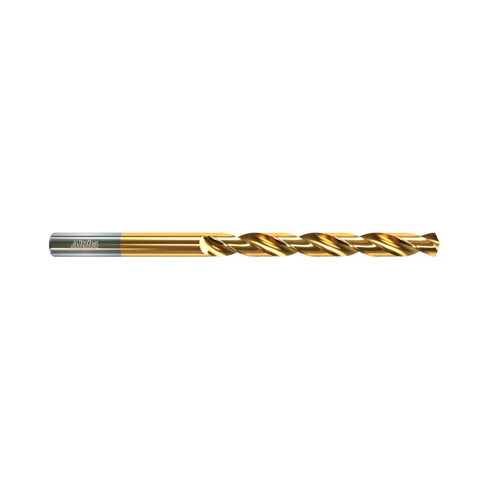 1/2 Inch (12.70mm) Long Series Drill Bit - Gold Series (OAL 201mm)