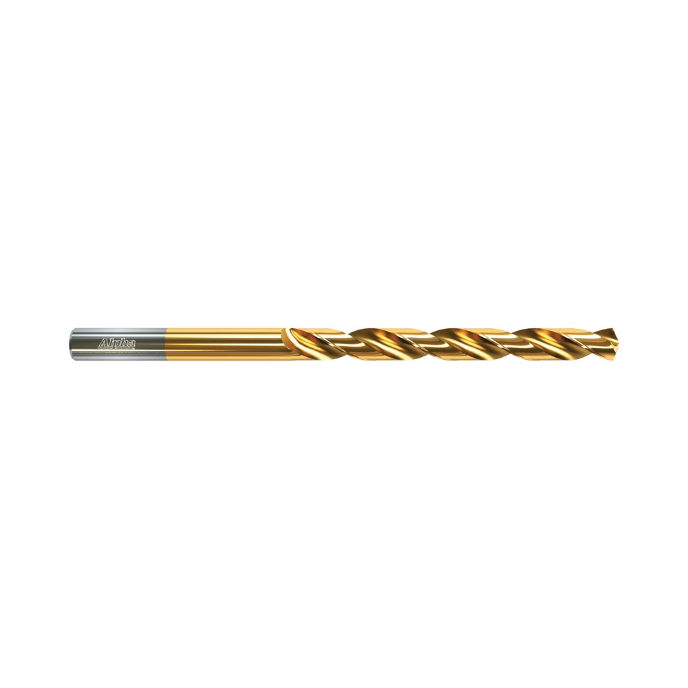 15/32 Inch (11.91mm) Long Series Drill Bit - Gold Series (OAL 194mm)