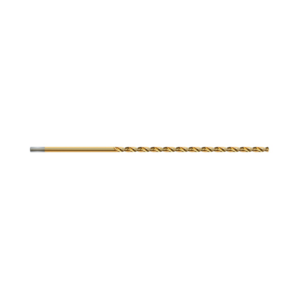 5/64 Inch (1.98mm) Long Series Drill Bit - Gold Series (OAL 95.5mm)