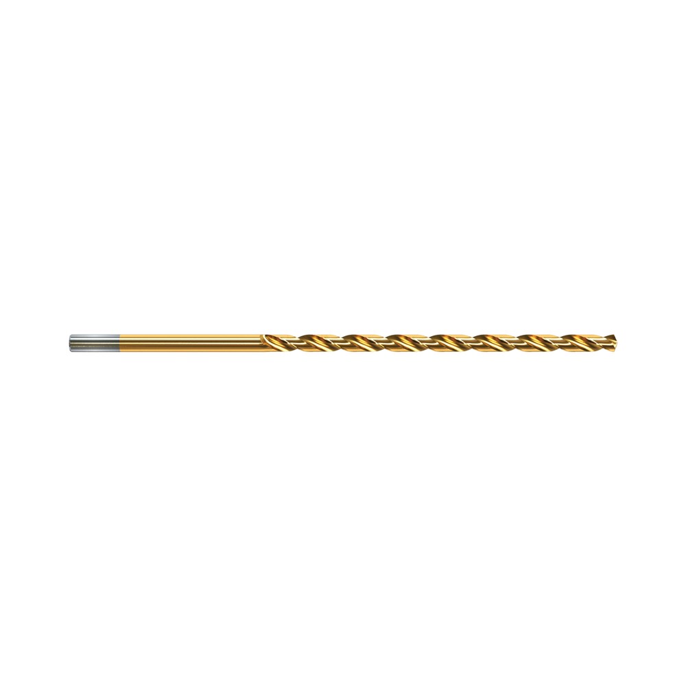 3.8mm Long Series Drill Bit - Gold Series (OAL 120mm)