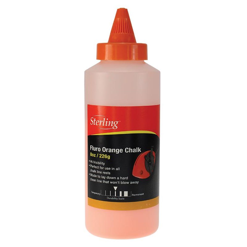[170-CR-ORANGE] Sterling Chalk Refill: Orange 226g