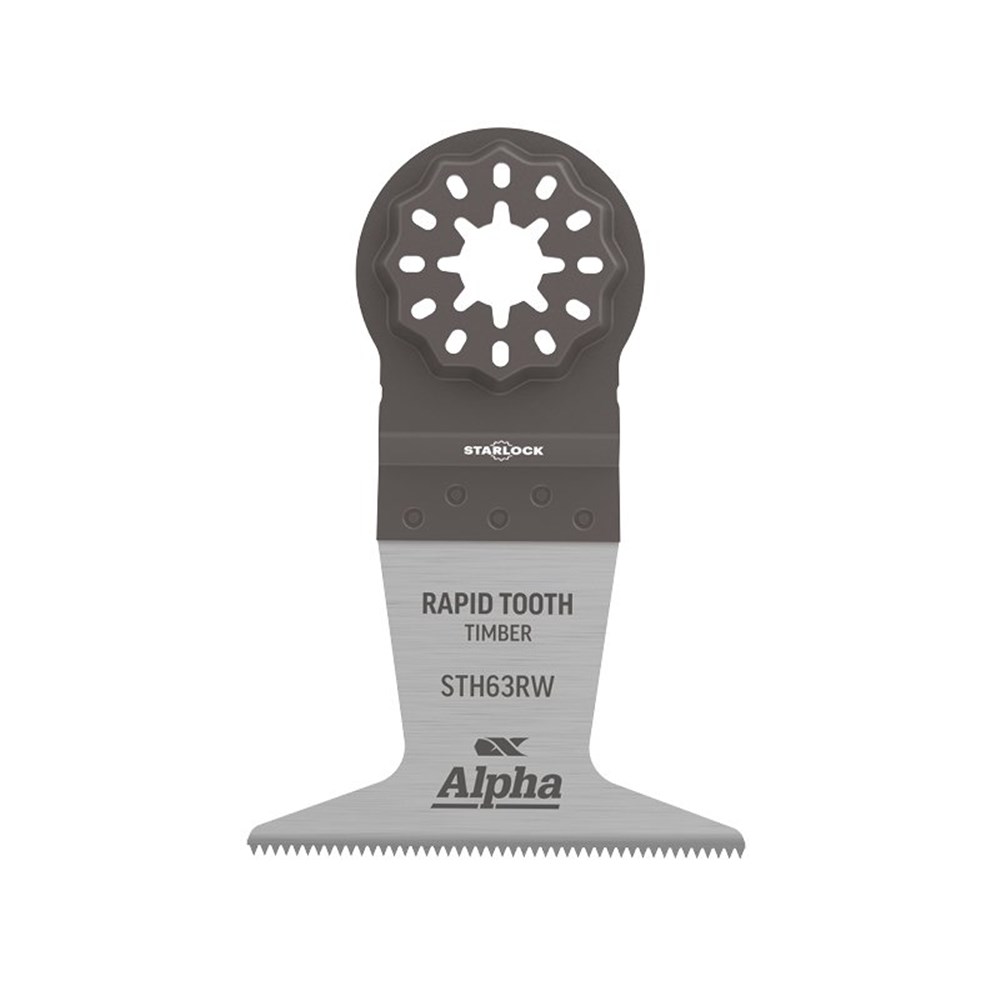 Starlock Rapid Wood 63mm - Long Life Timber Multi-Tool Blade 3 Pack