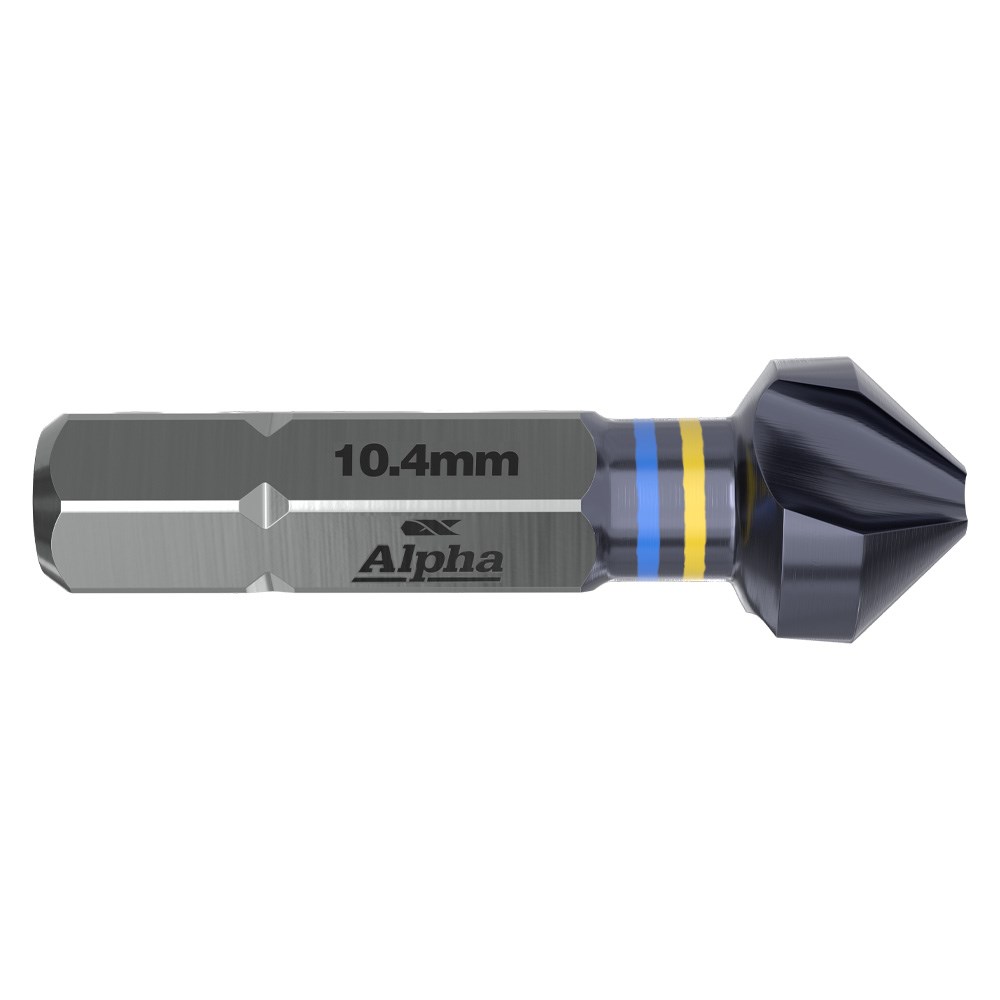 [170-CSAF3-10.4] 2.5 - 10.4mm | Onsite Plus Multi-Use 90 degree Countersink - 3 Flute