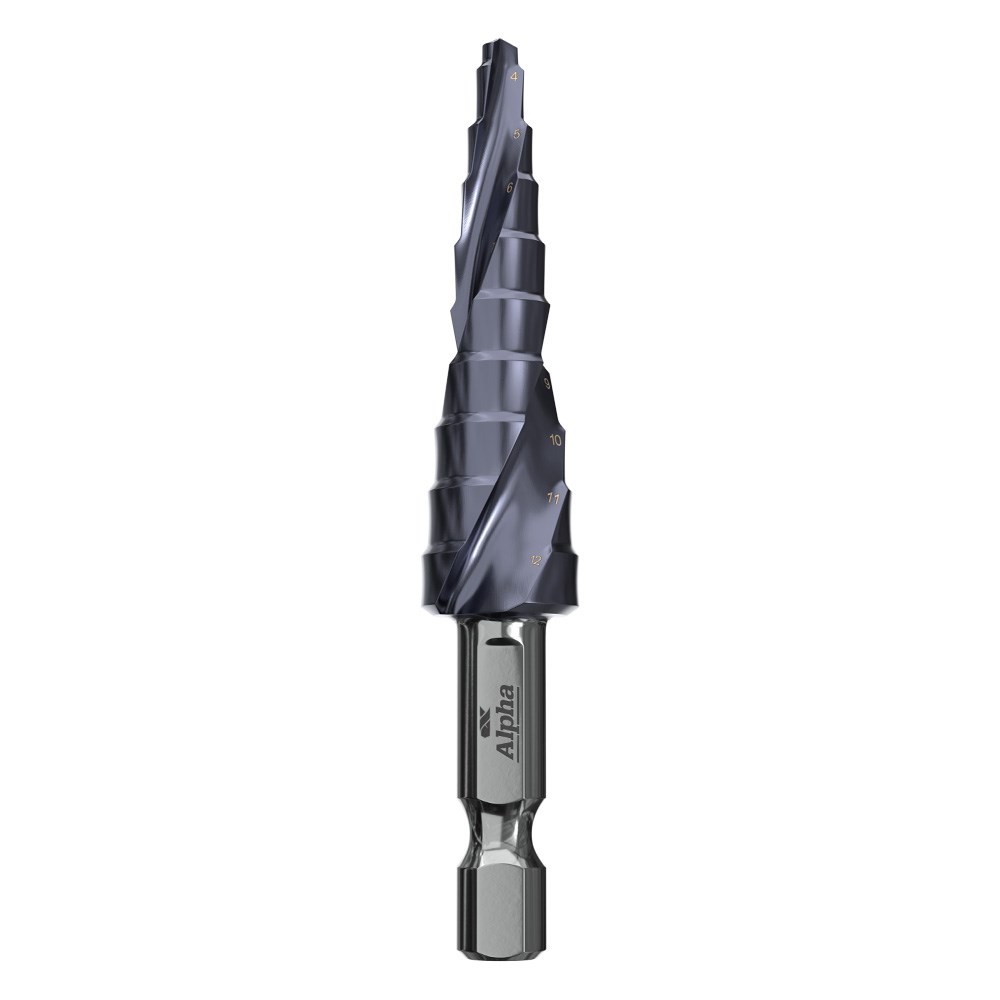 4-12mm | Onsite Plus Step Drill - Spiral Flute