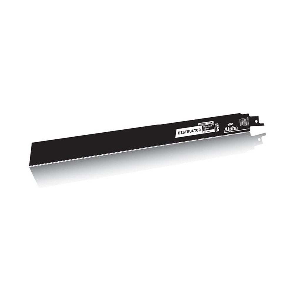 Destructor Demolition - Metal - Recip Blade, 18 TPI, 300mm - 5 Pack