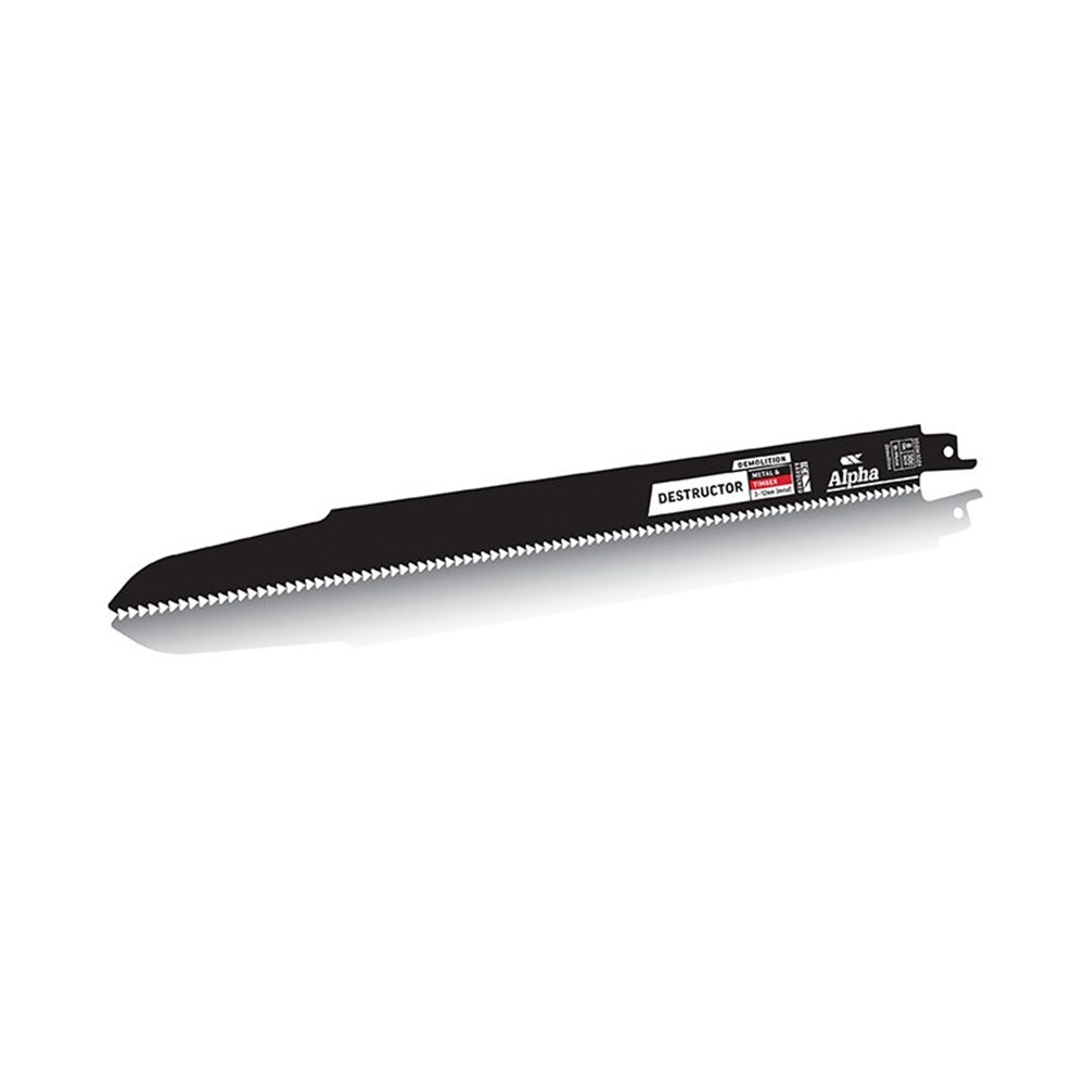 [170-RDDM3008-5] Destructor Demolition - Metal & Timber - Recip Blade, 8 TPI, 300mm - 5 Pack