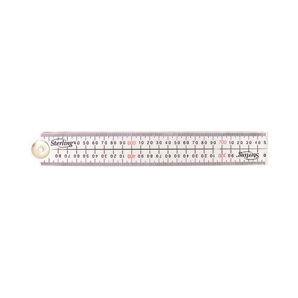 Sterling Folding Rule - 1000mm Plastic