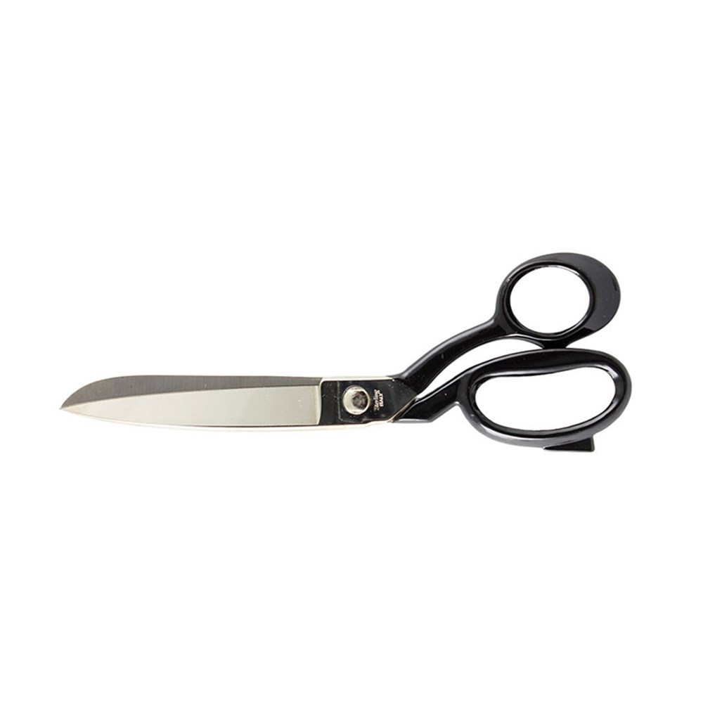 12 Inch Forged Serrated Edge Tailoring Shears Black Handle