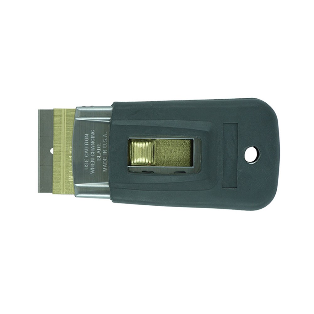 Metal Scraper with Rubber Soft Grip.