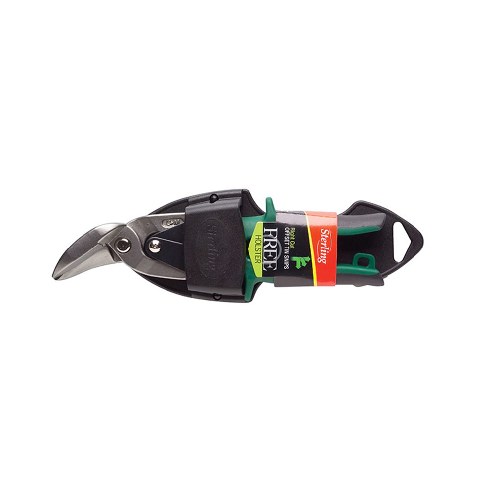Green Right Cut Offset Snips