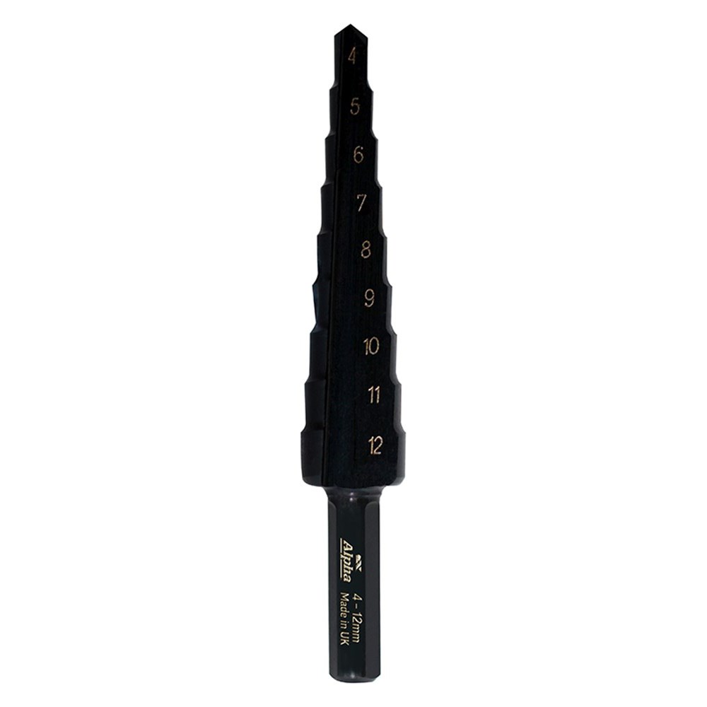 ThunderMax Step Drill Straight Flute 4-12mm Metric