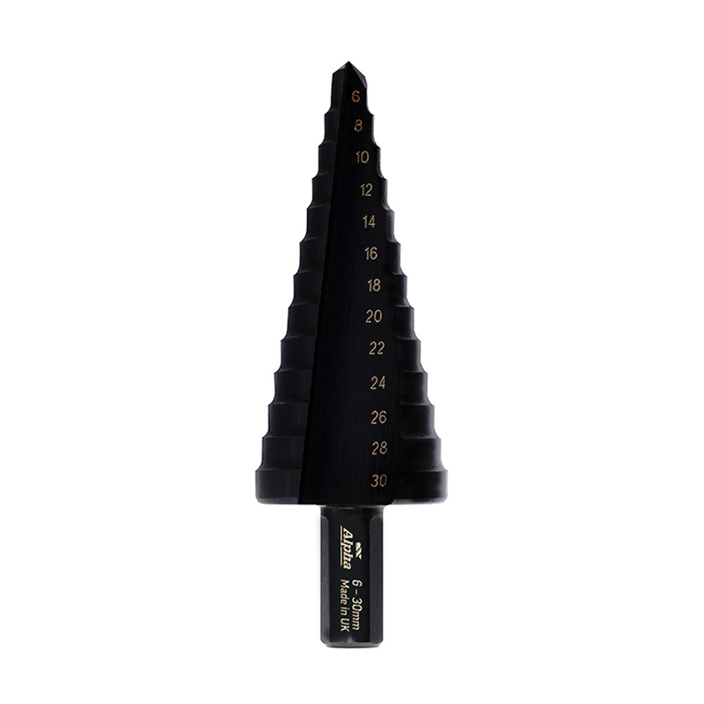 ThunderMax Step Drill Straight Flute 6-30mm Metric