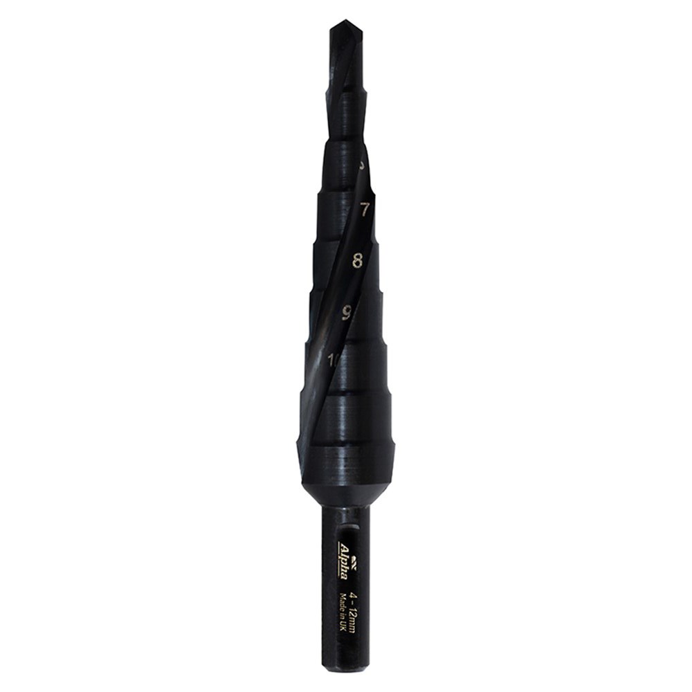 ThunderMax Step Drill Spiral Flute 4-12mm Metric