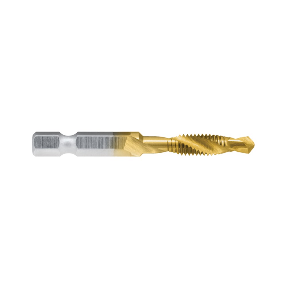 UNC 10G x 24 HSS Combination Drill & Tap | TiN Coated