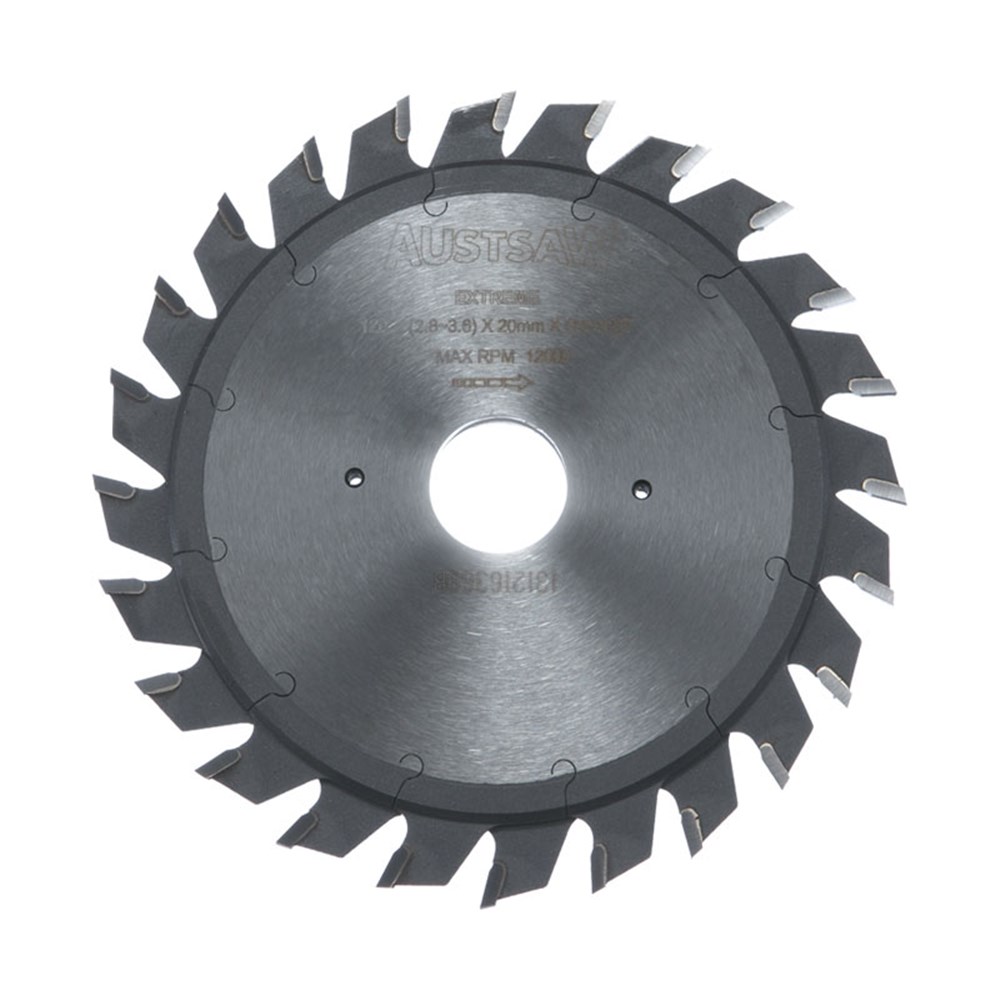 Austsaw - 120mm Scribe Saw Blade - 20mm Bore - 24 Teeth