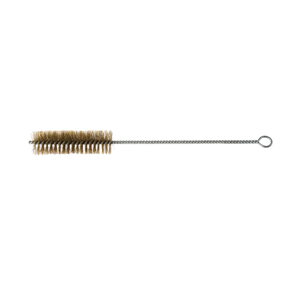 Tube Brush Brass 0.2mm Wire 3mm Dia with Twisted Wire Handle - Bulk