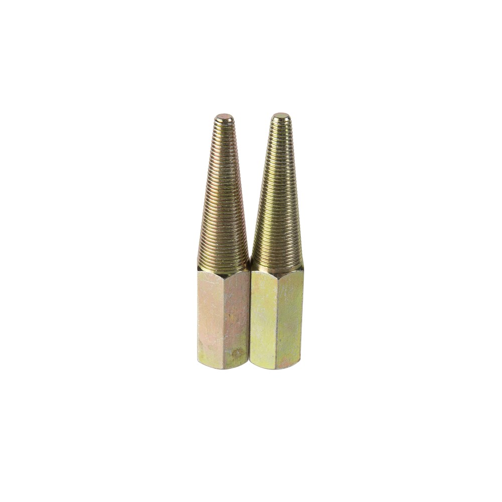 Tapered Spindle Set Left Hand 1/2 Inch BSW & M12 - Carded