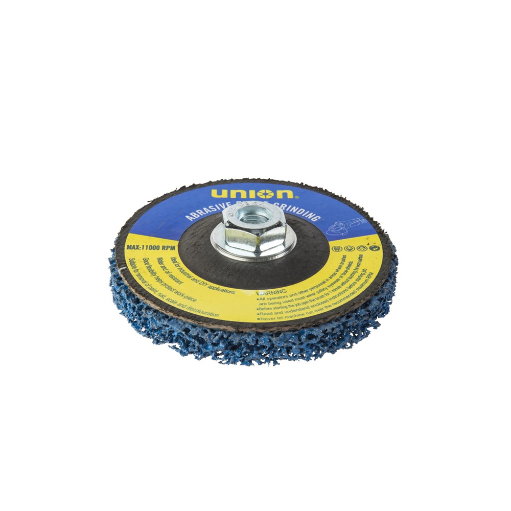 Clean & Strip Disc Abrasive Fibre 115mm Dia x 22mm Bore - Carded