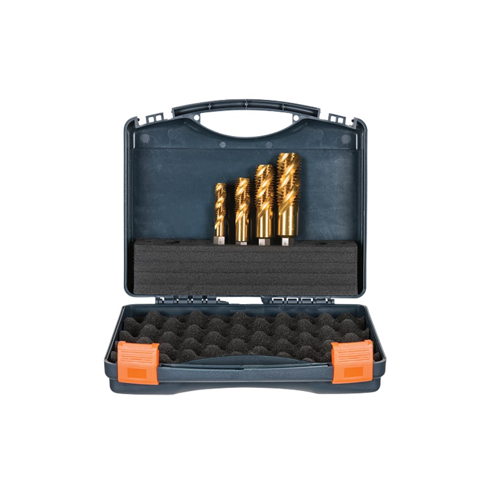 [170-309020-SET2] VersaDrive Spiral Flute ImpactaTap Set, 1/2, 3/4, 1in UNC