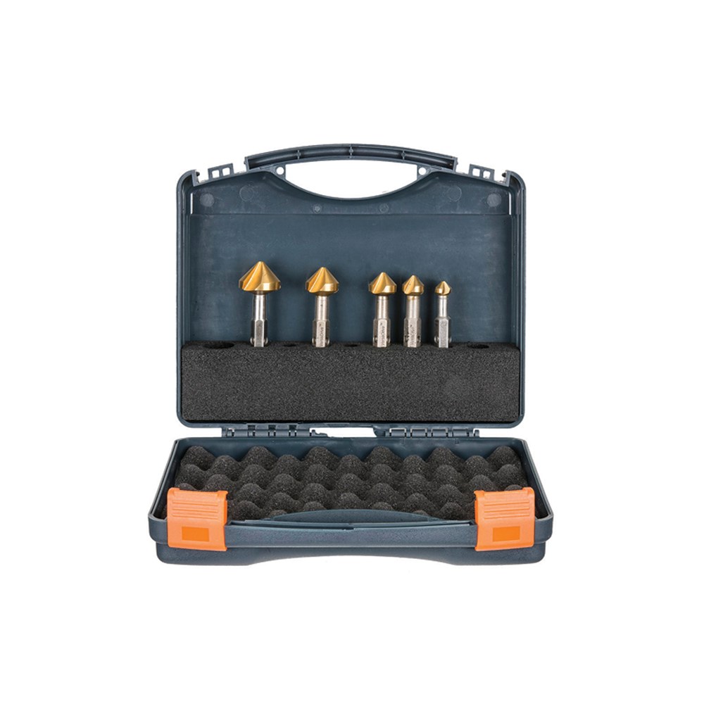 [170-603060-5SET] VersaDrive 90ø Countersink Set, 12.4,16.5,20.5,25,31mm