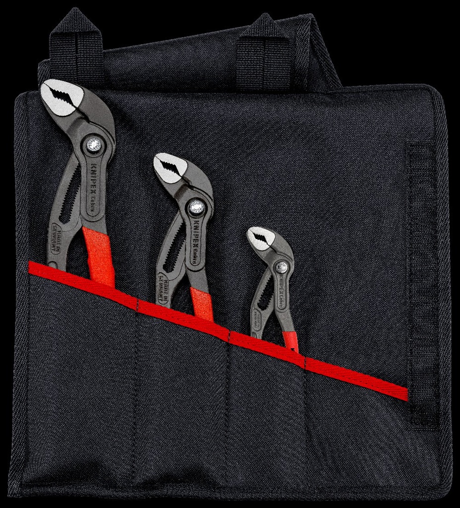 KNIPEX COBRA SET TOOL ROLL 3PC