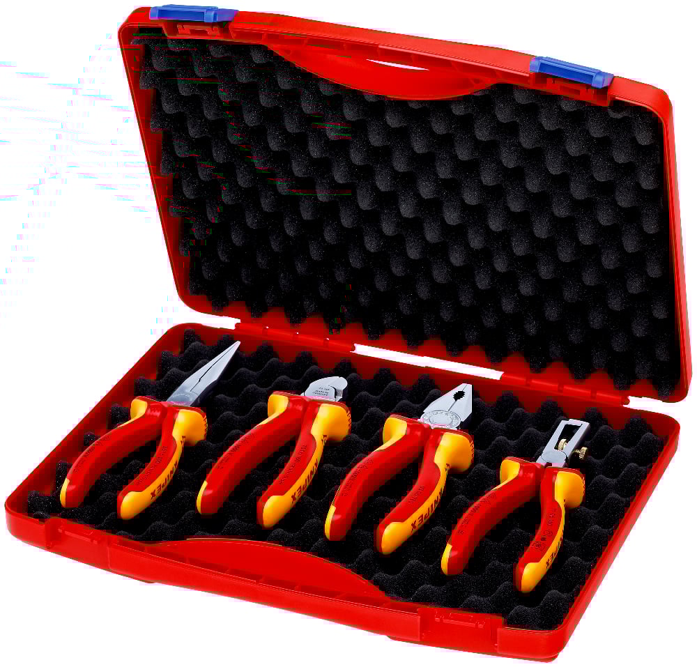 KNIPEX 1000V COMPACT BOX SET 4 PCS