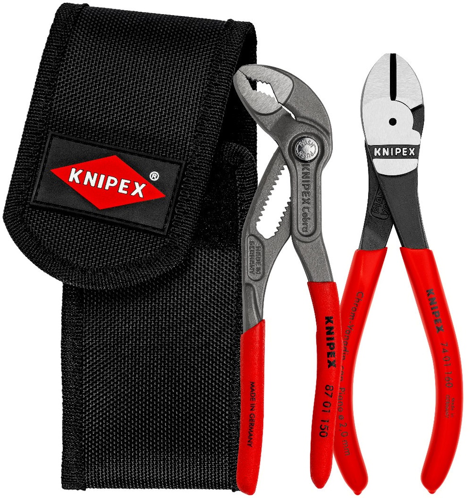 KNIPEX BELT POUCH W/ PLIERS 2 PIECE (AF)