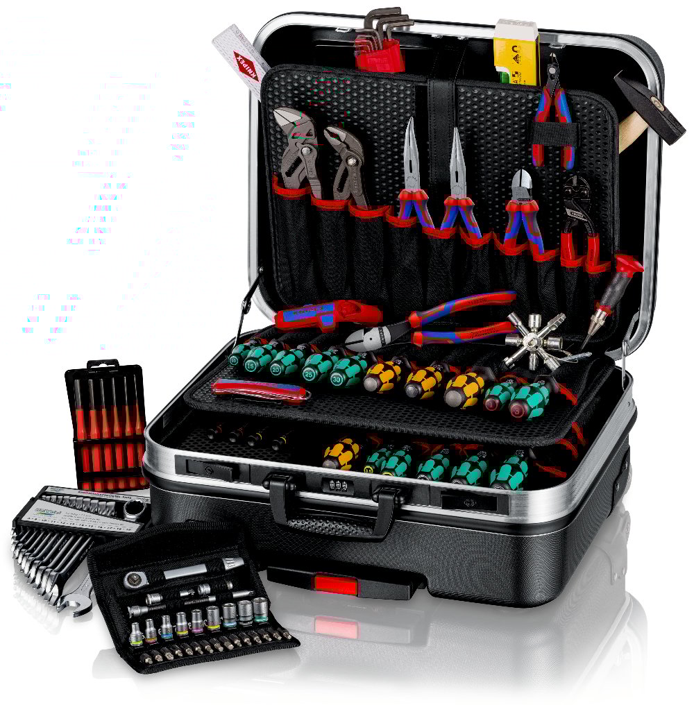 KNIPEX MECHANICS TOOLCASE 90 PC (AF)