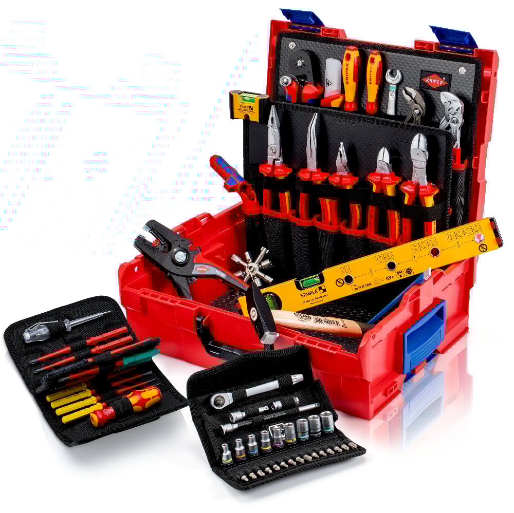 KNIPEX L-BOXX ELECT TOOL CASE 65 PC (AF)