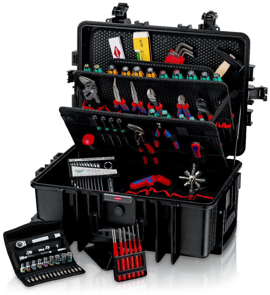 [180-002137M] KNIPEX MECHANICS TOOLCASE 90 PC (AF)