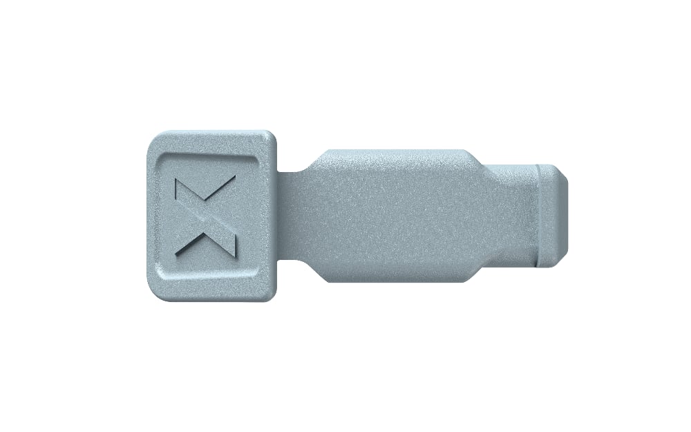 KNIPEXTEND COLOURED CLIPS GREY 10PC