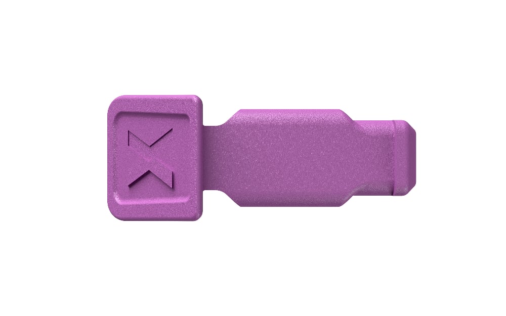 [180-006110CV] KNIPEXTEND COLOURED CLIPS PURPLE 10PC
