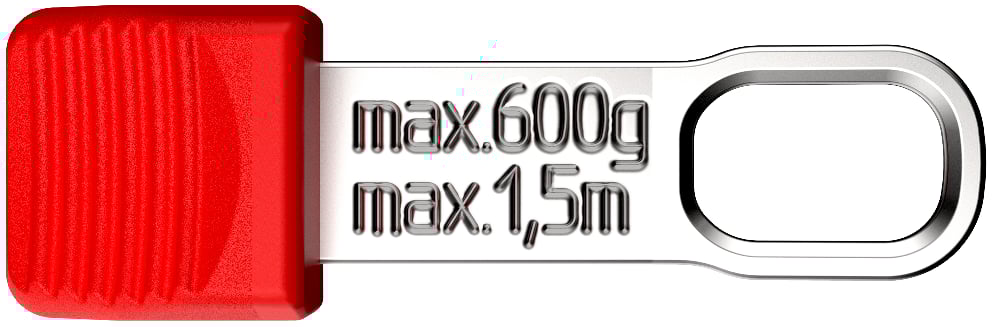 KNIPEXTEND TETHERED CLIPS RED 10PC