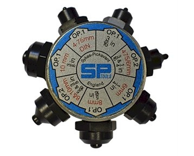 [180-027014] SYKES TURRET ASSEMBLY (7 PUNCH)