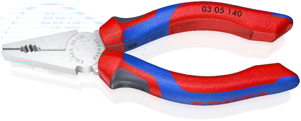 KNIPEX COMBINATION PLIER 140MM (AF)