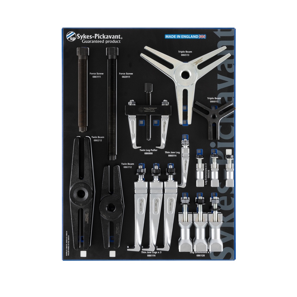 086555 Thin Jaw Mechanical Puller Display Twin/Triple Leg