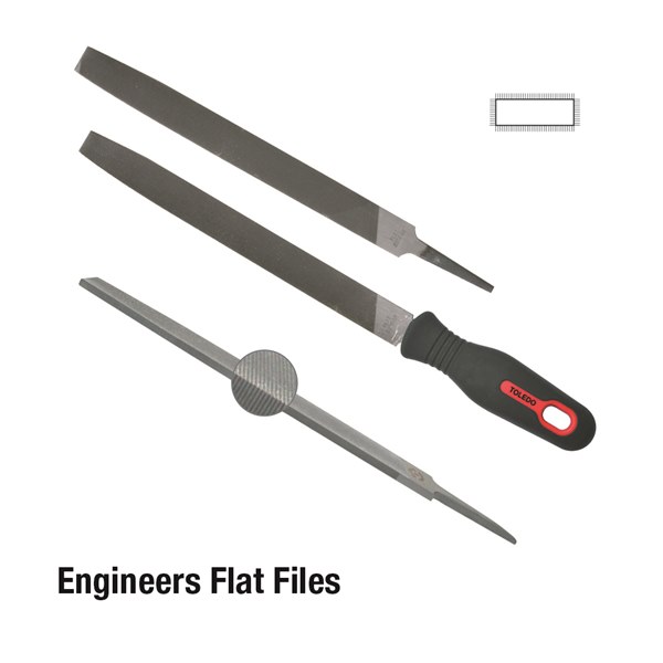 08FL02BU Flat File Second Cut - 200mm 12 Pk
