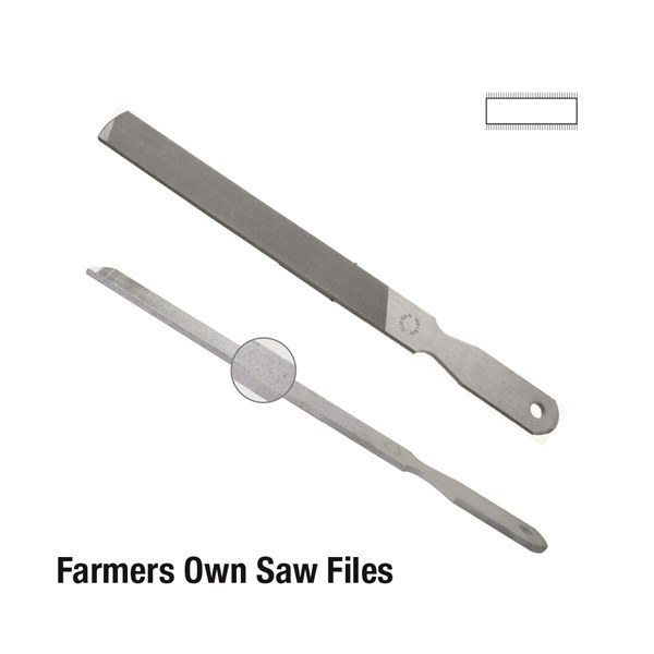 08FW02BU Farmers Own File Second Cut - 200mm 6 Pk