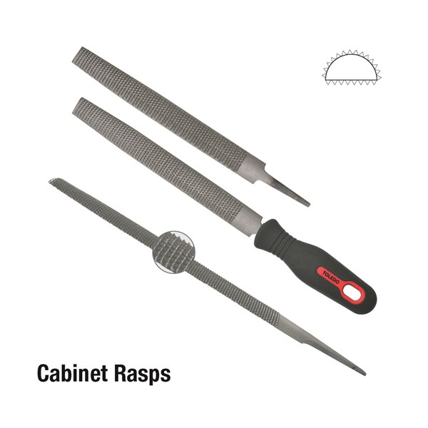 [180-101502BU] 101502BU Cabinet Rasp Second Cut - 250mm 12 Pk