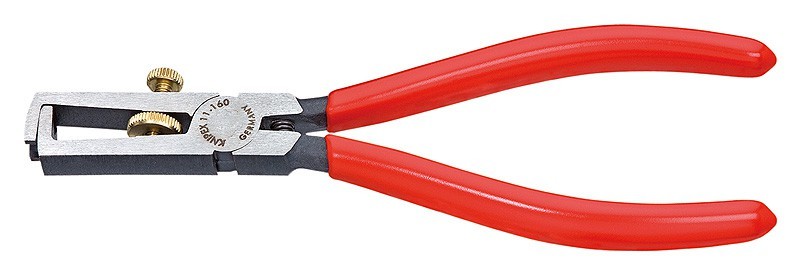 [180-1101160SB] KNIPEX WIRE STRIPPER 160MM